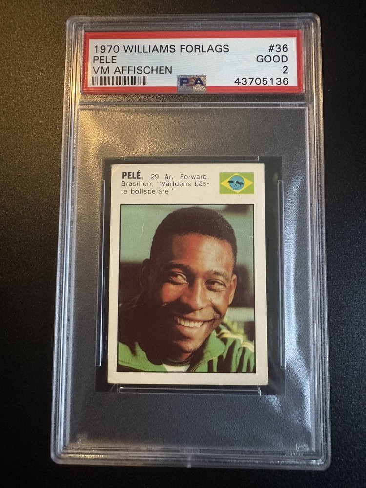 1970 Williams Forlags Pele- PSA 2
