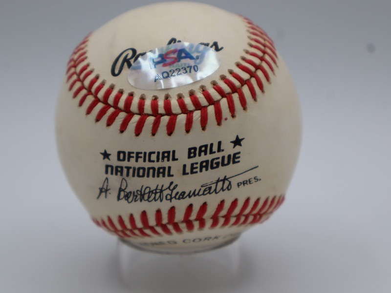 Eric Davis Signed Baseball Autograph Auto PSA/DNA AQ22370 view 2