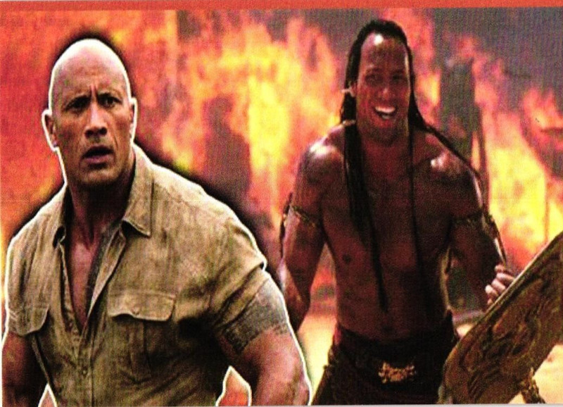 The Rock Dwayne Johnson Custom Celebrity Novelty Card view 2