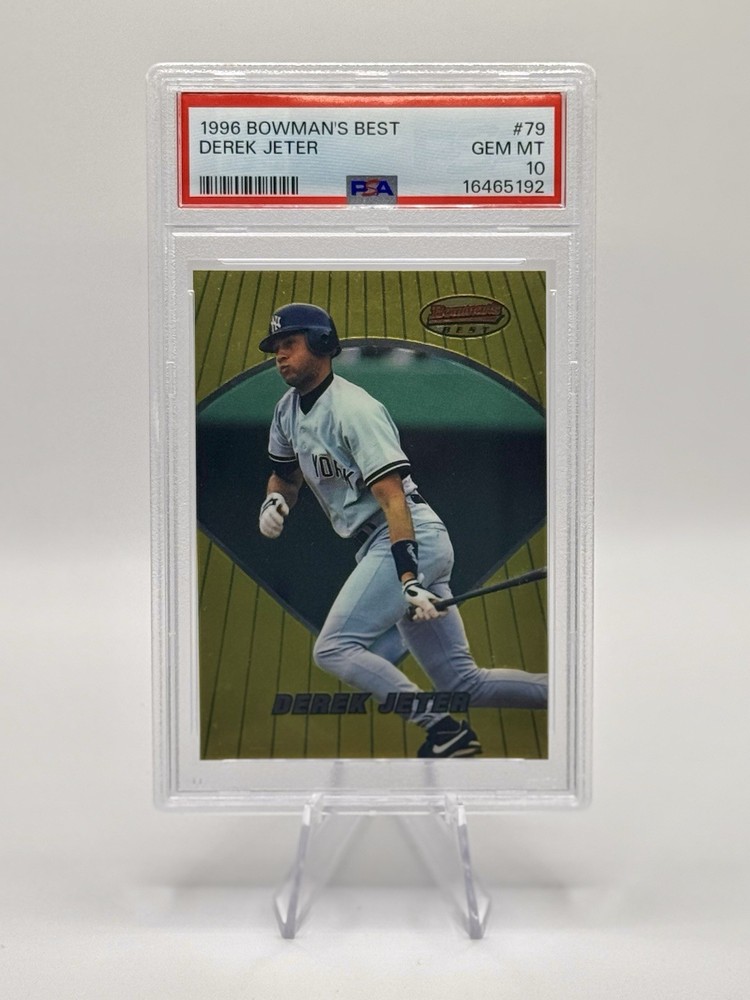 1996 Bowman's Best Derek Jeter PSA 10 #79