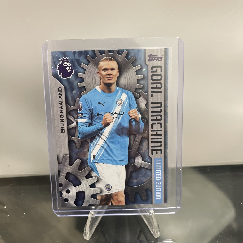 2025-26 Topps Premier League Erling Haaland Goal Machine GM-2 Manchester City