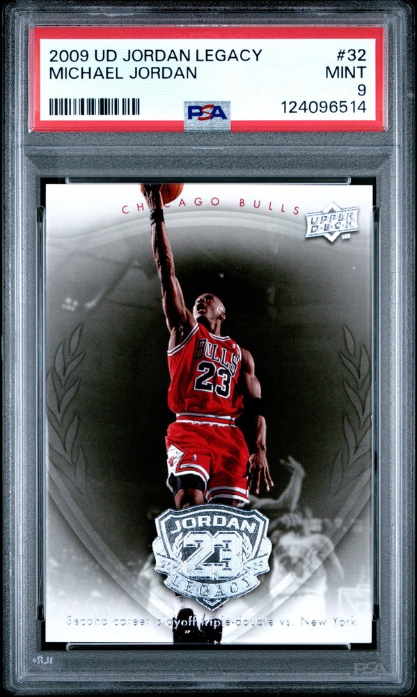 2009 Upper Deck Jordan Legacy #32 Michael Jordan PSA 9
