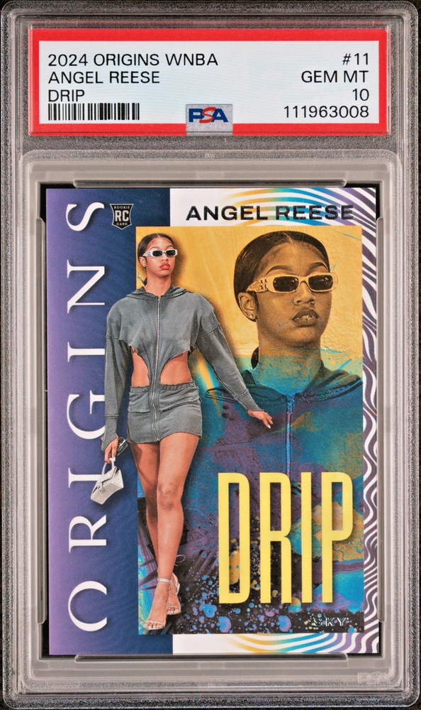 Angel Reese 2024 Origins DRIP Rookie PSA 10 POP 2 Chicago Sky Case Hit SP RC