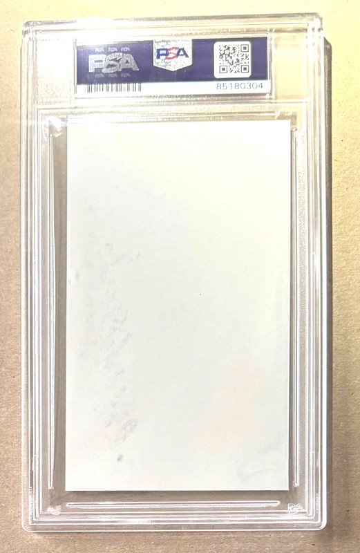 Ralph Wilson Jr Buffalo Bills Owner Autographed 3x5 Card PSA DNA Authentic HOF view 2