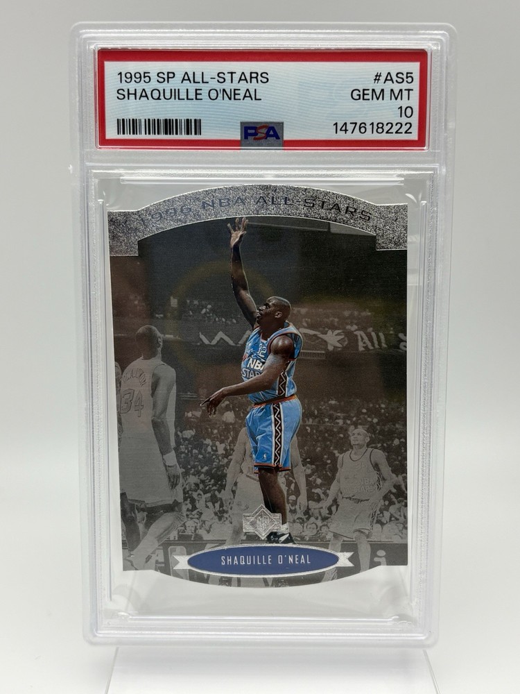 1995 SP ALL-STARS #AS5 SHAQUILLE O'NEAL PSA 10 💎 Gem