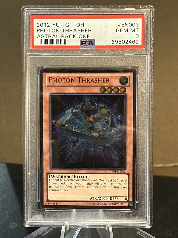 GEM MINT! 2012 Yu-Gi-Oh! Photon Thrasher AP01-EN003 Astral Pack 1 PSA 10 Pop 15