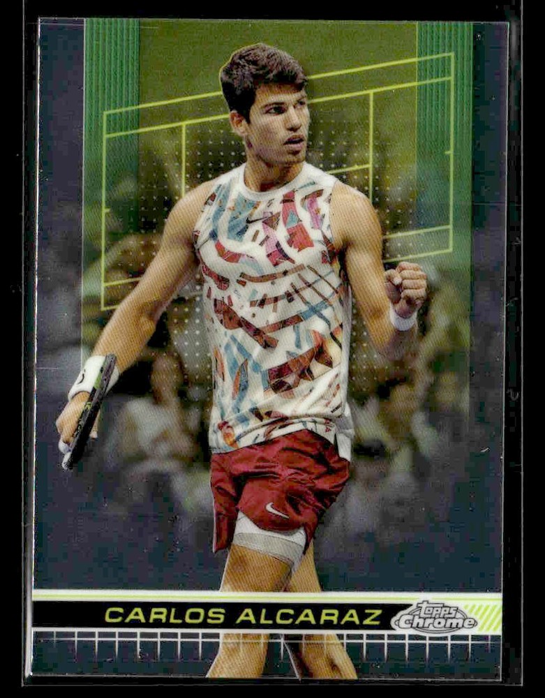 2024 Topps Chrome Tennis - #50 Carlos Alcaraz