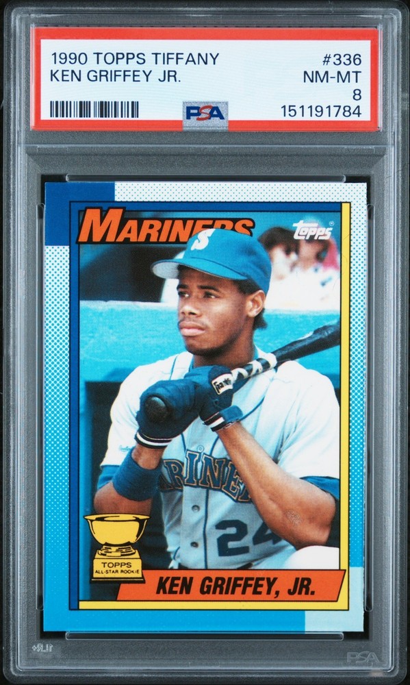 1990 Topps - Ken Griffey Jr #336 Collector's Edition (Tiffany) PSA 8!!