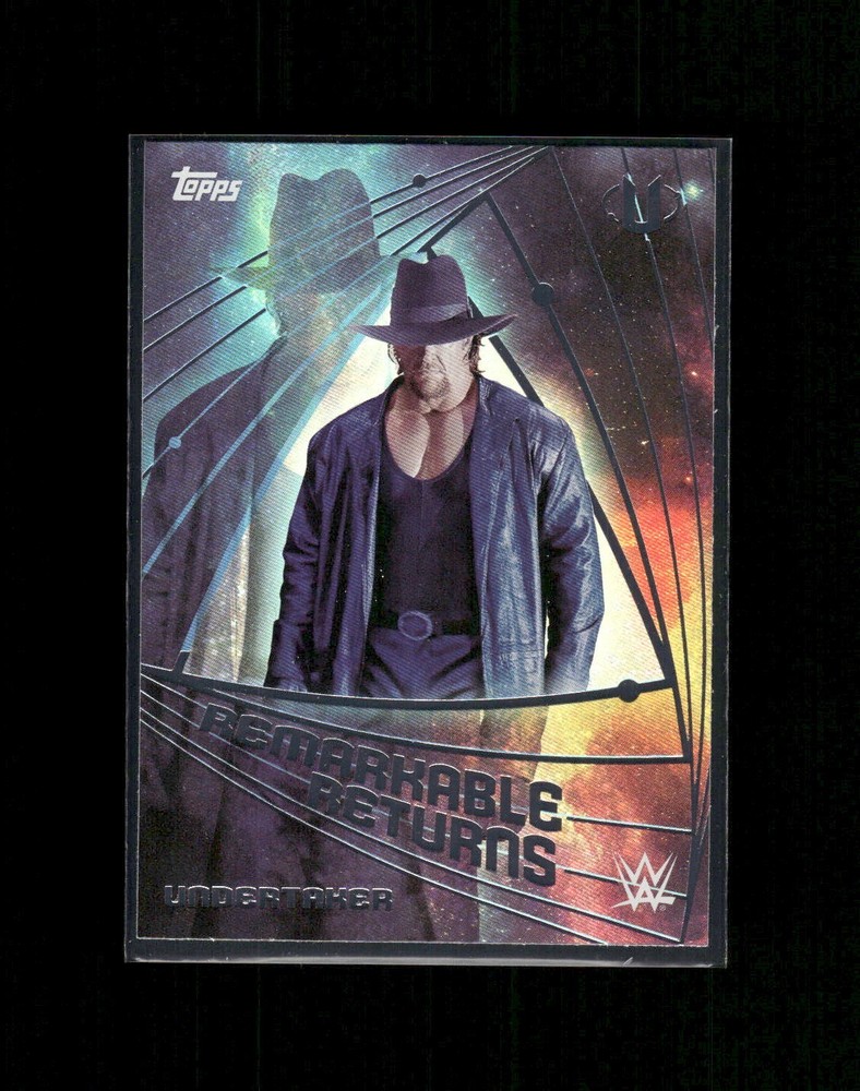 2025 Topps Universe WWE Undertaker #RRE-7 Remarkable Returns