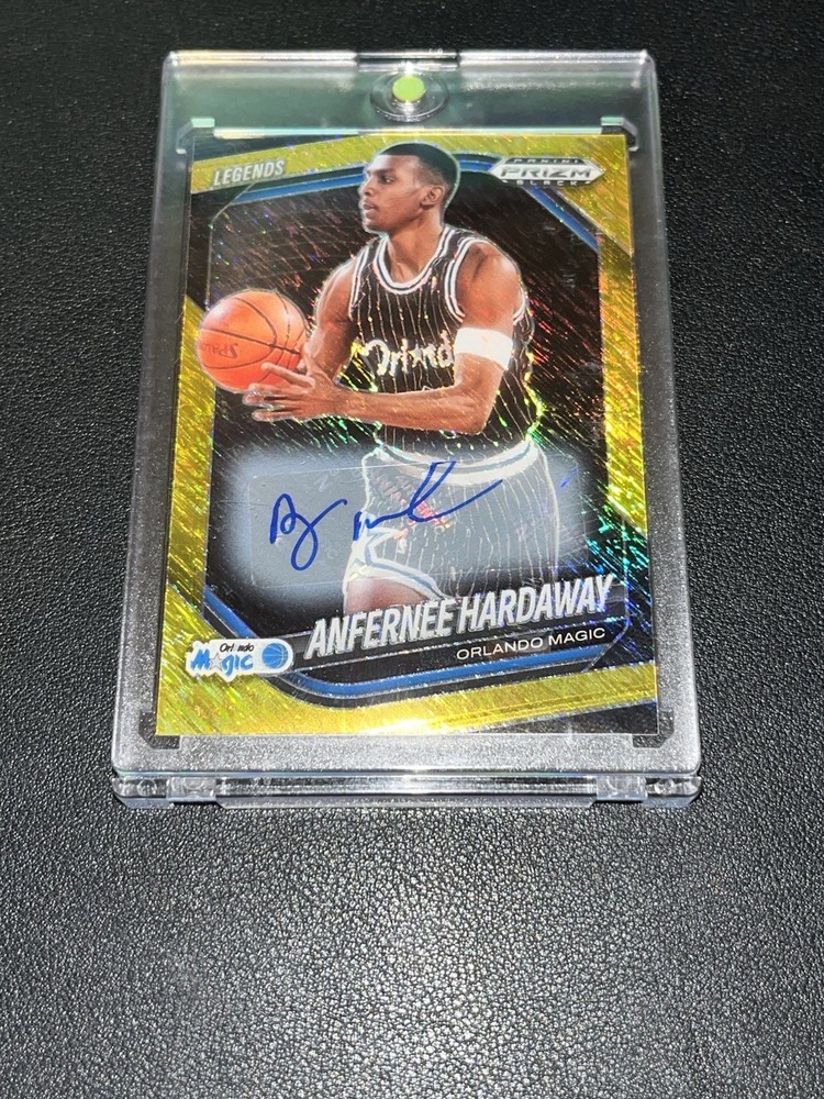 Anfernee Hardaway 2024-25 Panini Prizm Gold Shimmer Auto /10