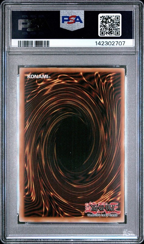PSA 10 - Yu-Gi-Oh Card - BLC1-EN007 - NEOS WISEMAN (secret rare holo) - GEM MINT view 2