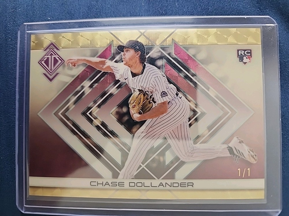 2025 Transcendent Chase Dollander Rookie Image Variation Superfractor 1/1