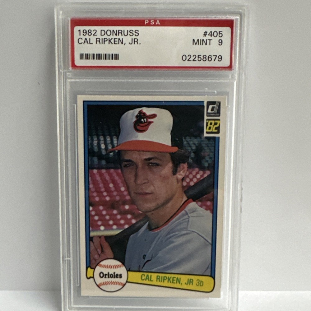 1982 Donruss Cal Ripken Jr. PSA Mint 9