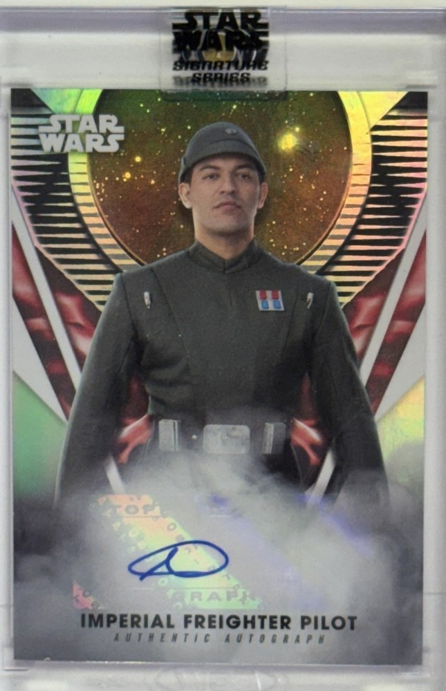 Imperial Pilot 2023 Topps Star Wars Signature Series Alexander Wraith Auto #A-AW