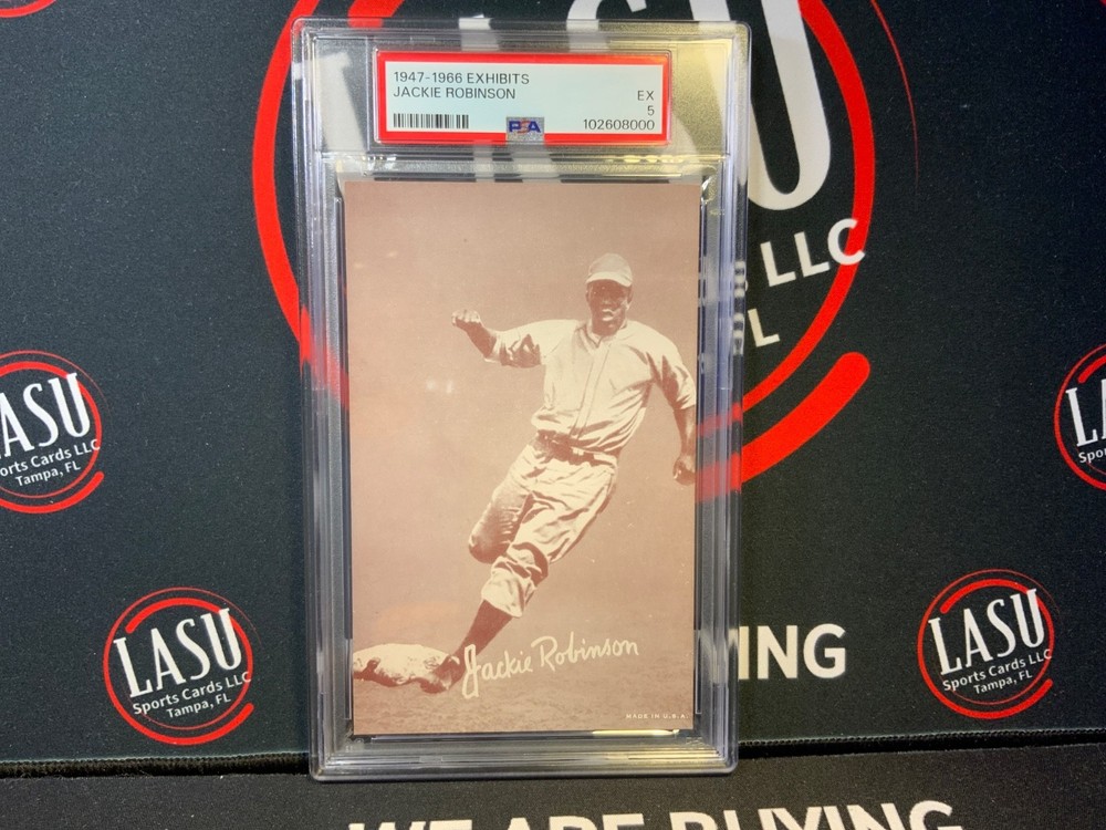 1947 Exhibits Jackie Robinson - PSA 5