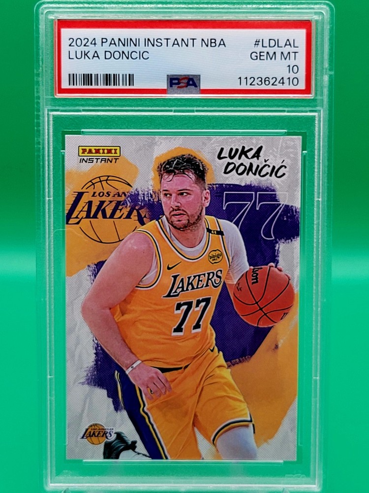 Luka Doncic 24-25 Panini Instant Lakers Debut Luka Dončić #LD-LAL /14914 PSA 10