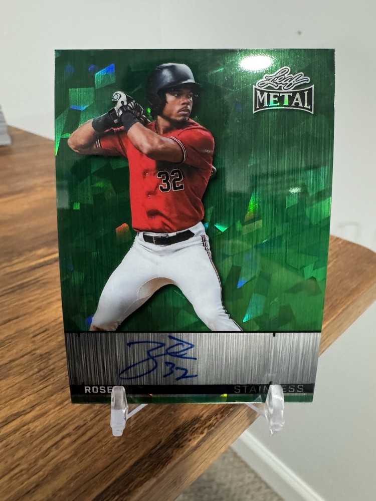 2026 Leaf Metal Baseball Zion Rose Top Prospect RC #1/1 Auto