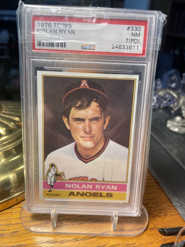 1976 Topps Baseball Nolan Ryan #330 PSA 7 (PD)