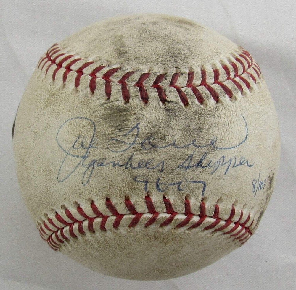 Joe Torre Signed Game Used Auto Rawlings Baseball w/ Insc Steiner LOA
