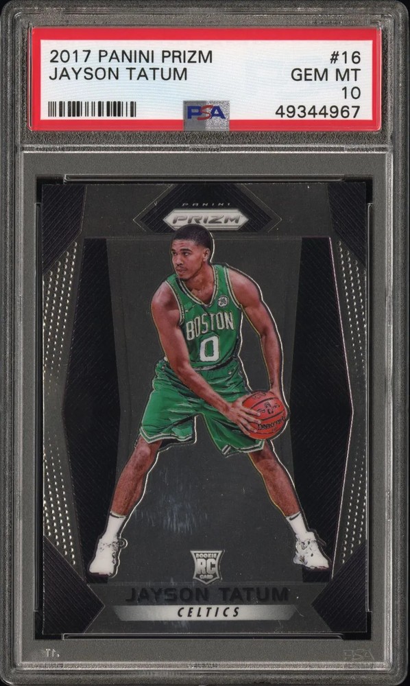 2017 Panini Prizm Jayson Tatum #16 PSA 10