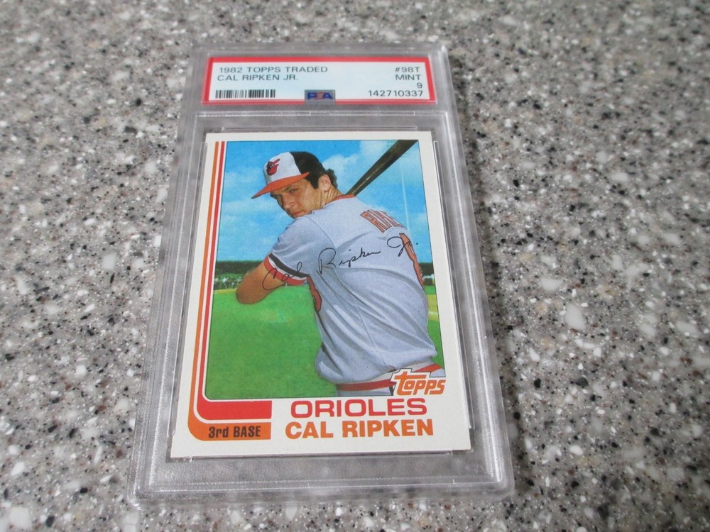 1982 Topps Traded Cal Ripken Jr. #98T PSA 9 MINT+  Orioles HOF Looks Better !!!