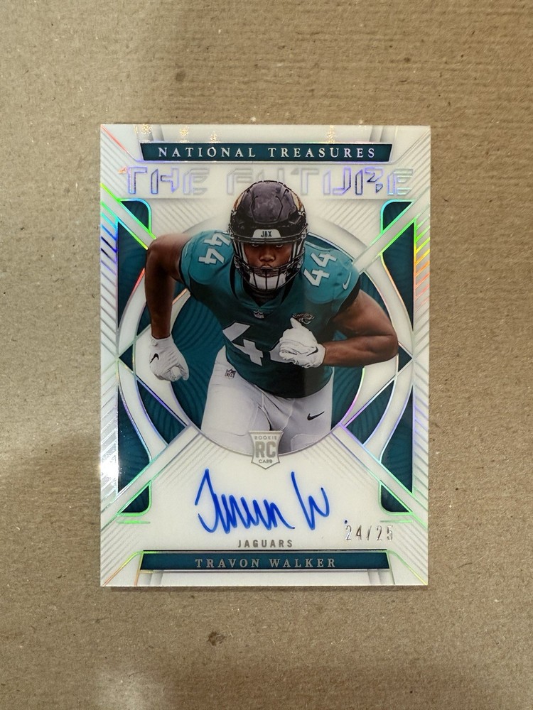 Travon Walker 2022 National Treasures The Future RC Auto 24/25