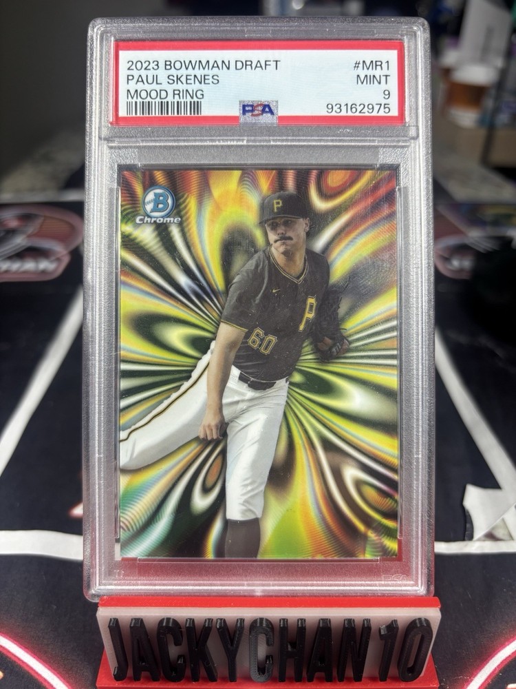 2023 Bowman Draft Paul Skenes Mood Rings Case Hit SSP PSA 9 #MR1 RC