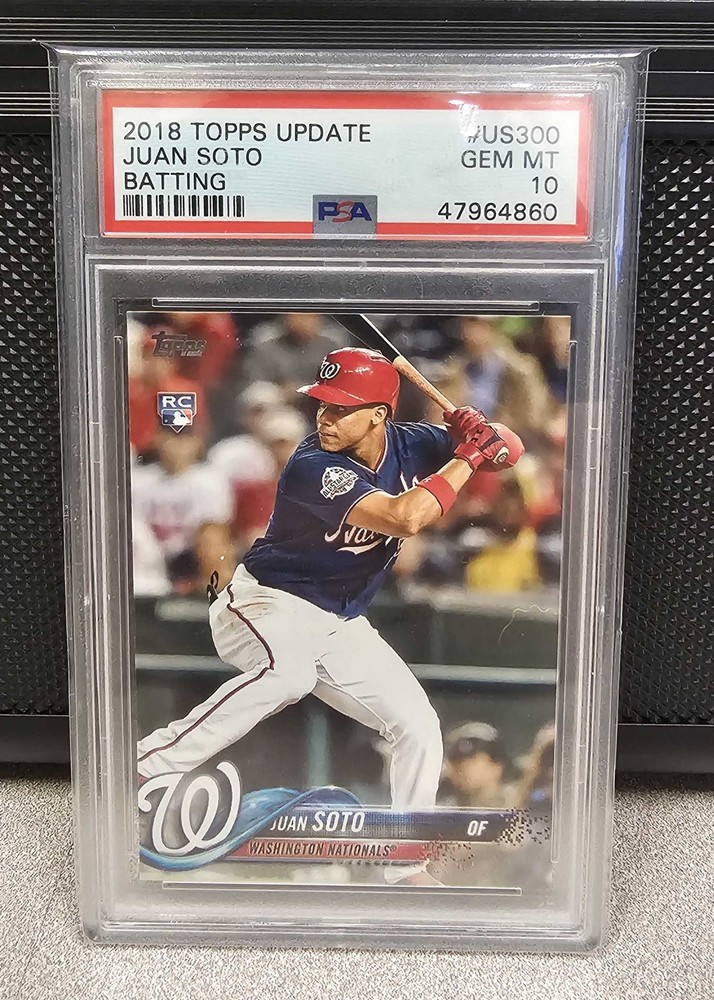 2018 Topps Update #US300 Juan Soto PSA 10 Washington Nationals