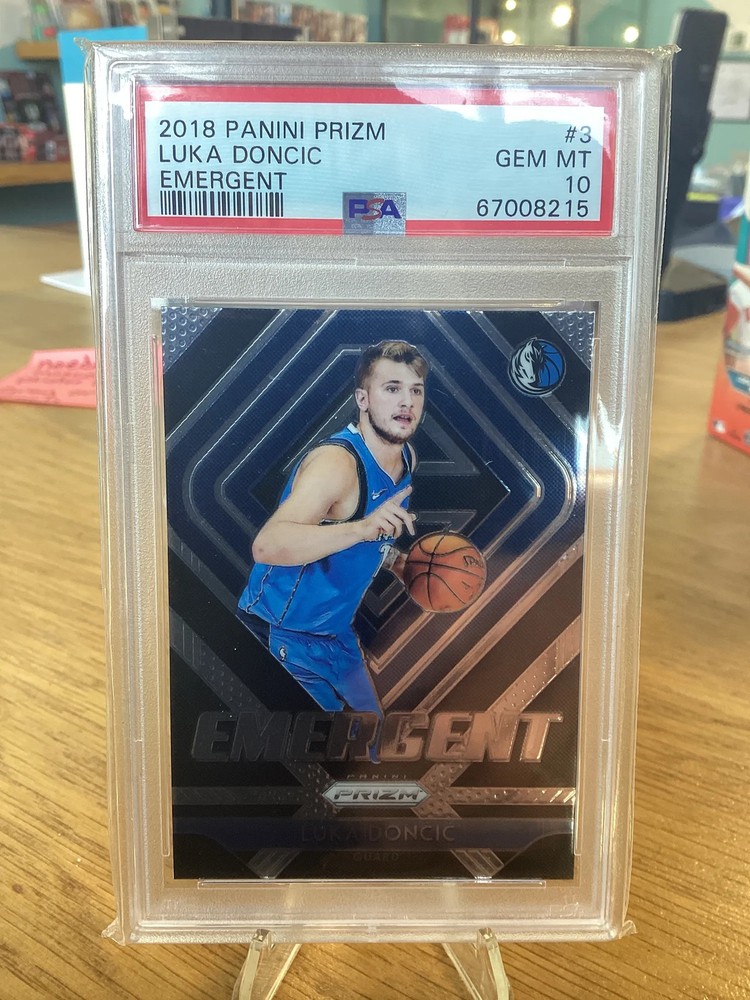 2018 Panini Prizm Emergent Luka Doncic #3 PSA 10
