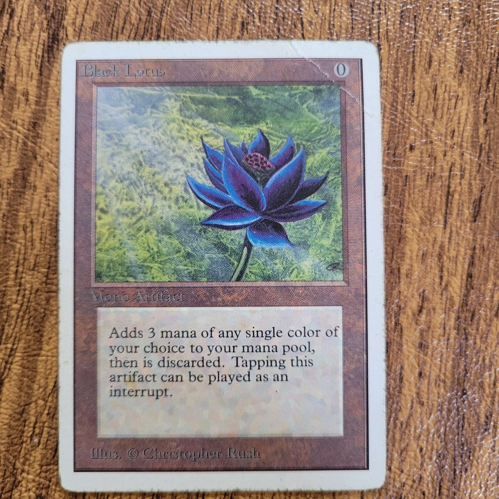 Black Lotus - Damaged / Poor MTG Unlimited