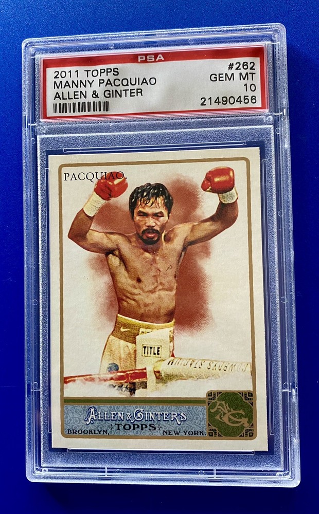 Manny Pacquioa 2011 Topps Allen and Ginter #262 Psa 10