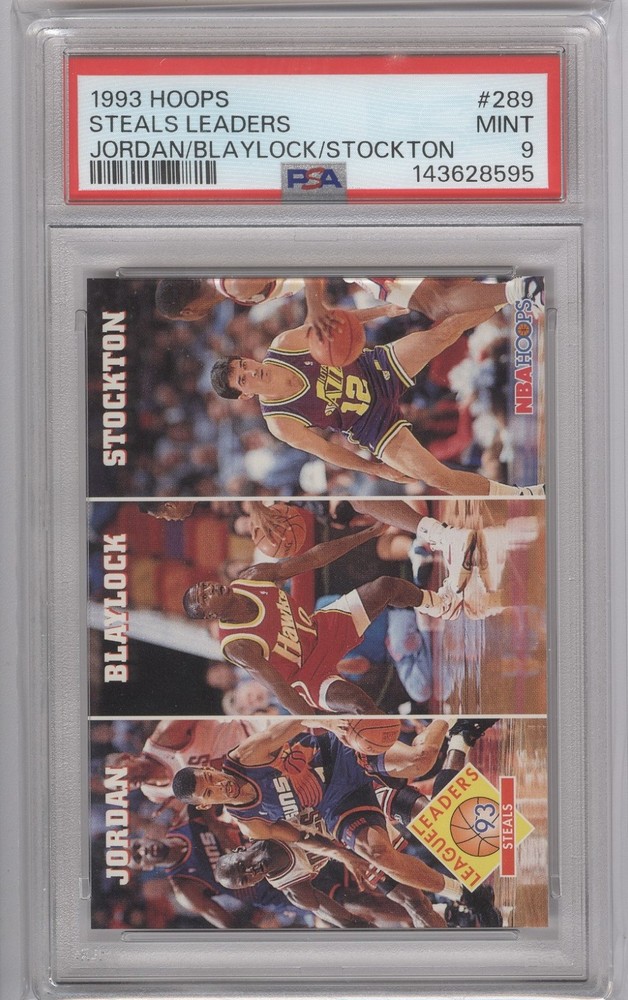 1993 Hoops Jordan #289  PSA 9 mint