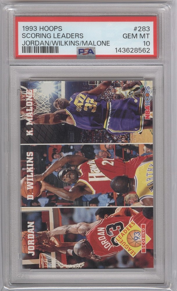 1993 Hoops Michael Jordan #283  PSA 10 gem mint