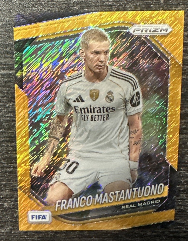 FRANCO MASTANTUONO - 2025-26 Panini Prizm FIFA Soccer GOLD SHIMMER PRIZM 1/3 SSP
