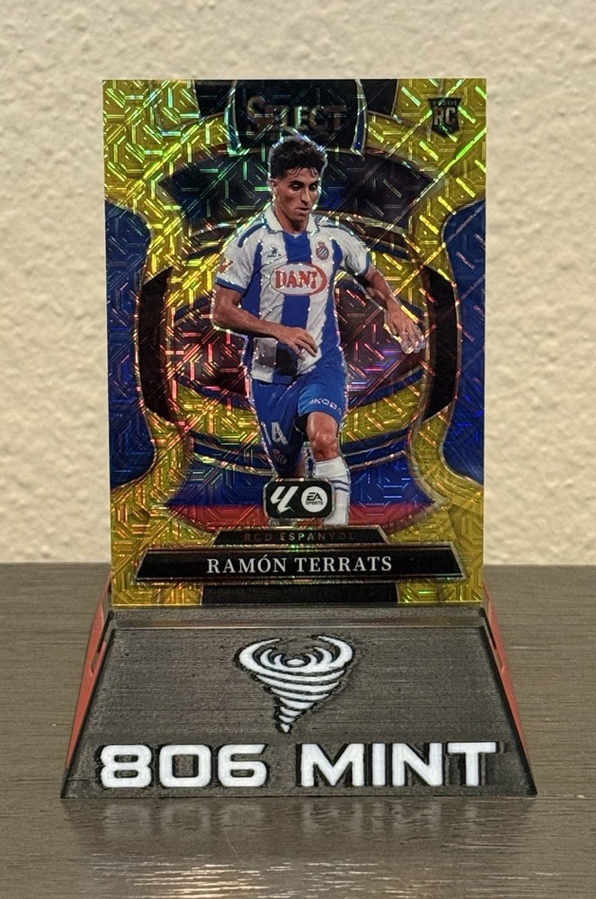 2025-26 Panini Select La Liga Ramon Terrats RC Gold Prizm /10 RCD Espanyol #70