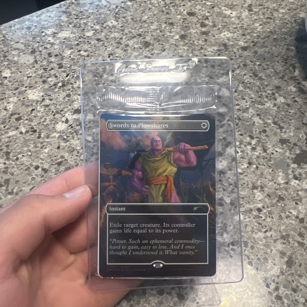 MTG Swords To Plowshares P 0001 PSA Magazine Promo May 2026 Thanos - Sealed