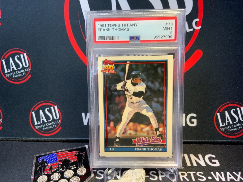 1991 Topps - Frank Thomas #79 Collector's Edition (Tiffany) PSA 9