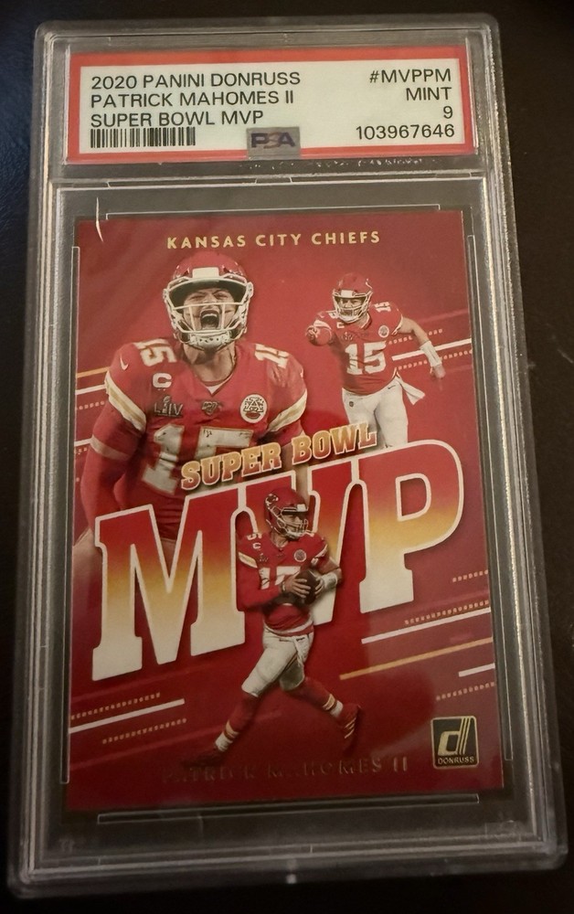 2020 Panini Donruss - Super Bowl Mvp Patrick Mahomes II #MVP-PM .  Low Pop 69