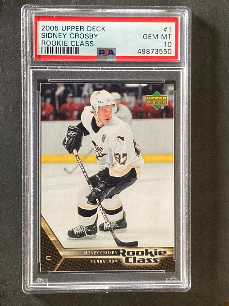 2005 Upper Deck Rookie Class #1 Sidney Crosby RC MINT PSA 10