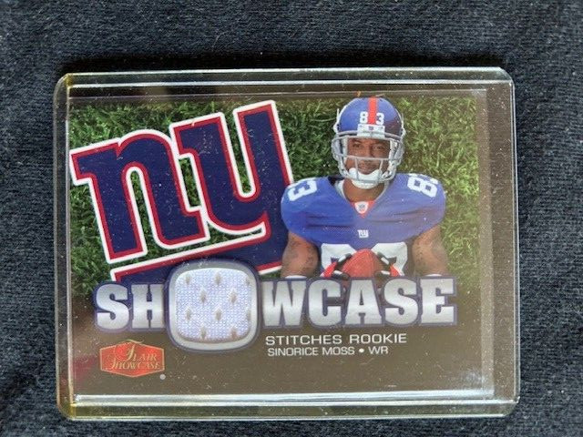 Sinorice Moss  Certified Game Used  JERSEY Card