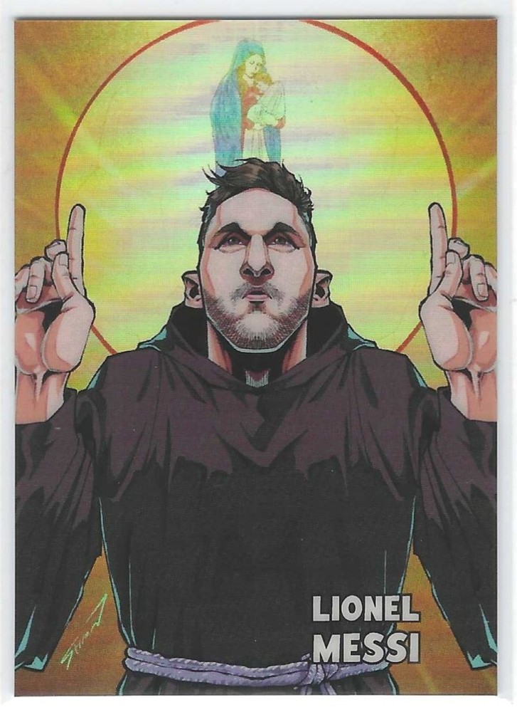 Lionel Messi 2026 Leaf Anime Nation OVA-1 Shion Minabe Artist