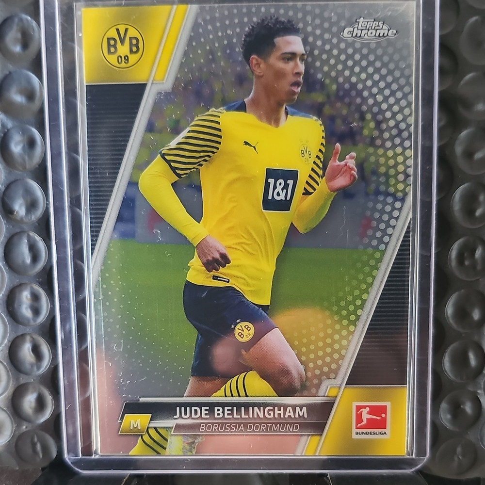 Topps Chrome Jude Bellingham Rookie Borussia Dortmund Bundesliga Card & Lot (6)
