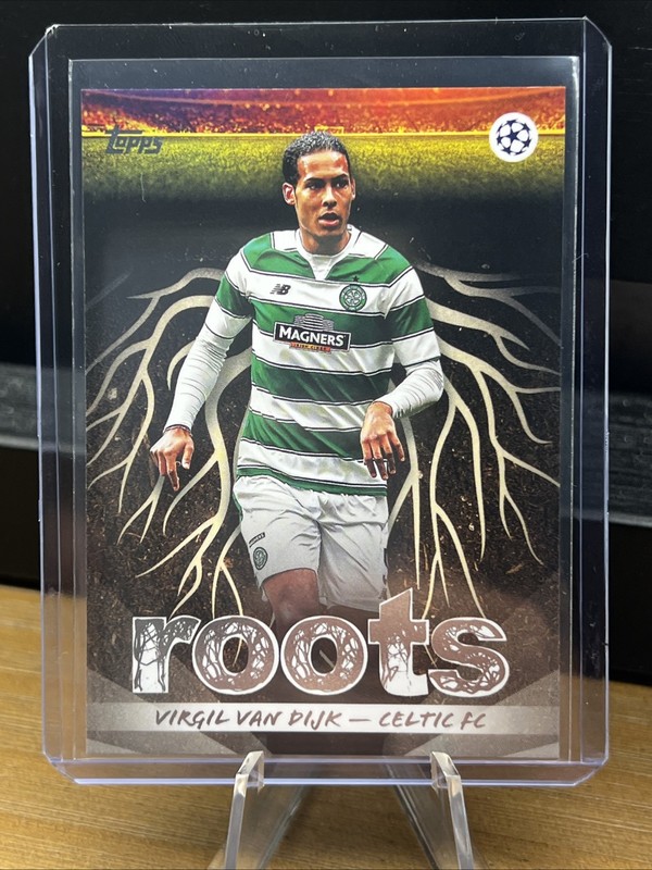 2025-26 Topps UEFA Club Competitions Messi Haaland Ronaldinho Roots Full Set 20 view 2