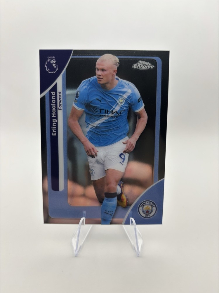 2025-26 Topps Chrome Premier League - Erling Haaland #125