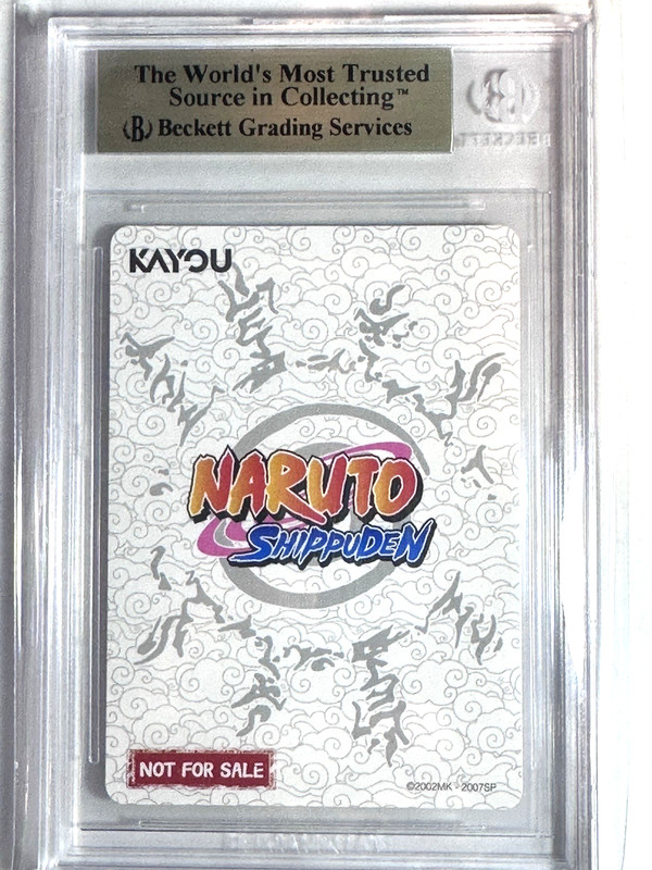 BGS PRISTINE 10 2025 NARUTO UZUMAKI #NRSA-PR-003 PSA MAGAZINE PROMO EXCLUSIVE 🔥 view 2