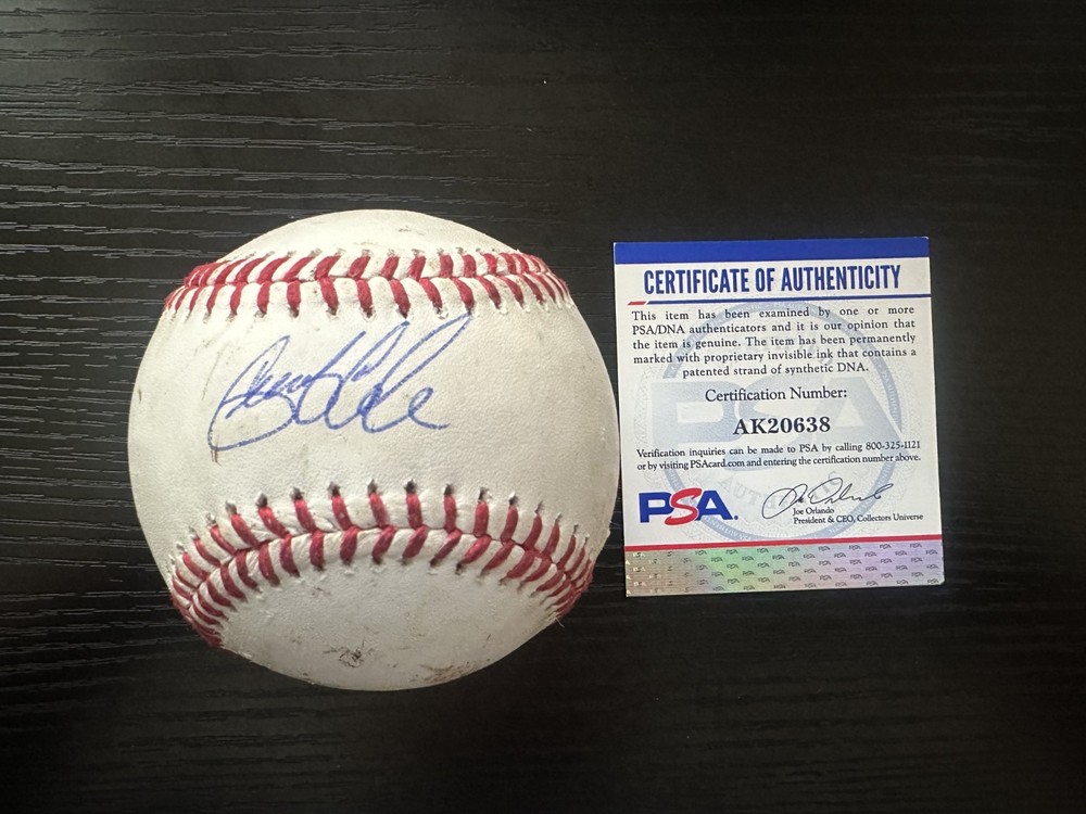 Gerrit Cole Signed Autographed Official MLB Baseball PSA DNA COA Yankees Astros