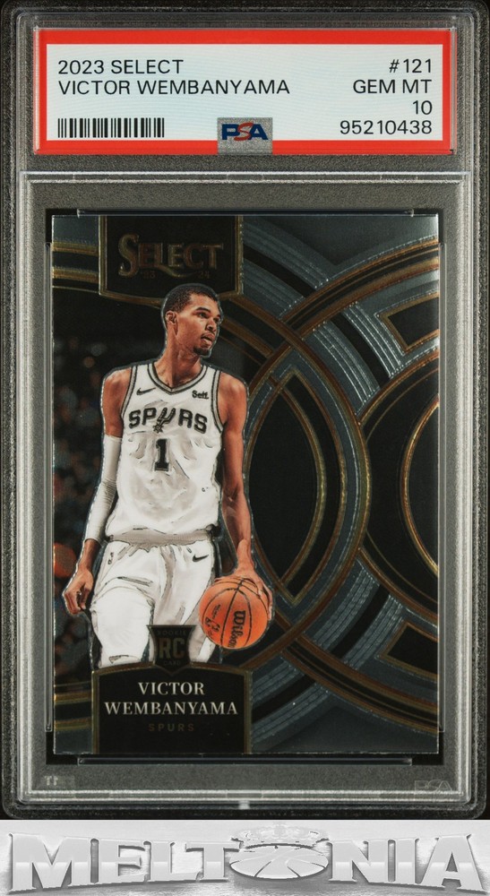 Victor Wembanyama 2023-24 Panini Select #121 PSA 10 RC