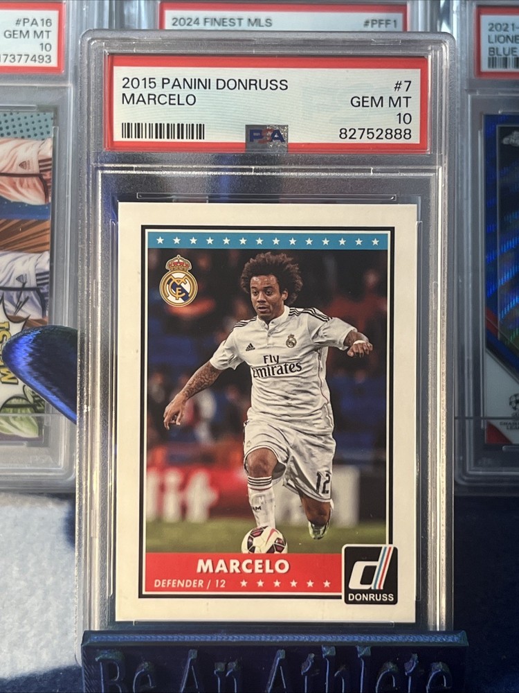 Marcelo 2015 Panini Donruss PSA 10 POP 1 # 7 Real Madrid