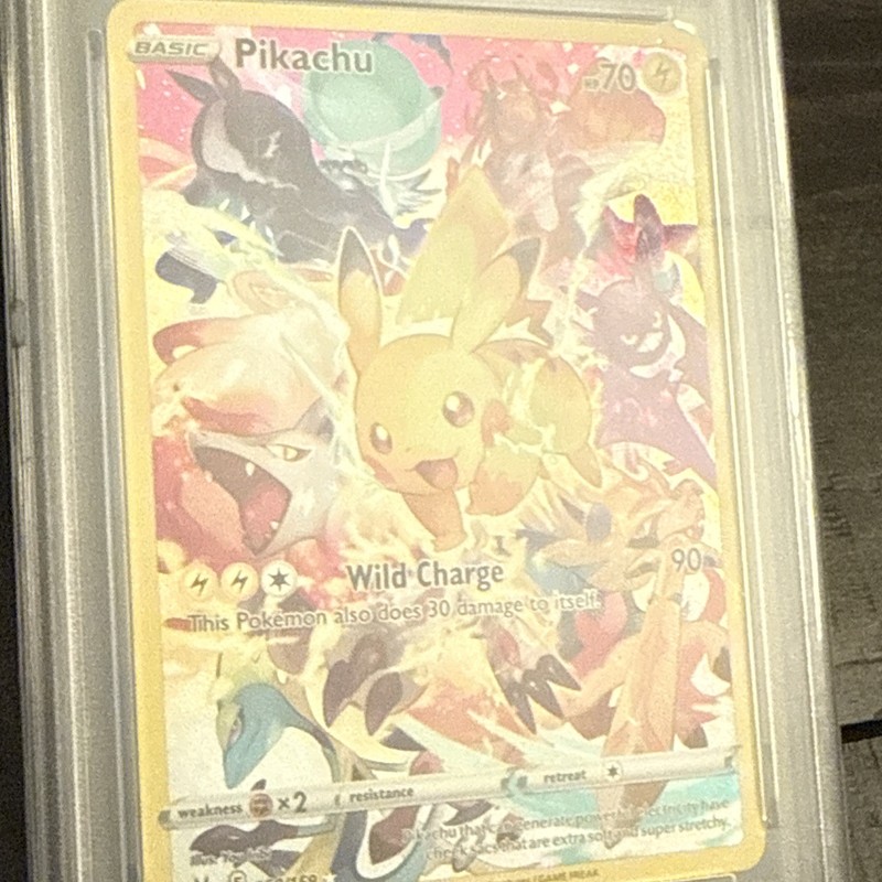 2023 Pokemon SWSH FA/Pikachu Crown Zenith #160 PSA GEM MINT 10 view 2