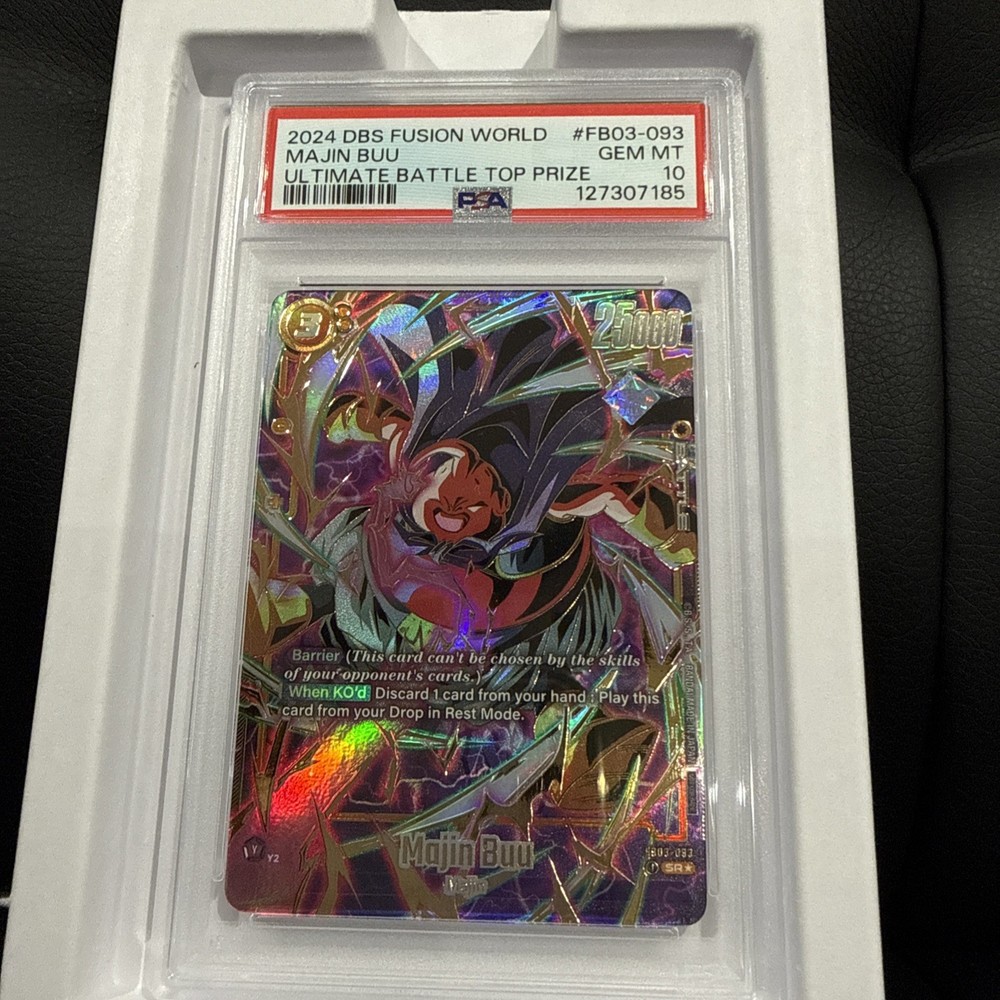 2024 Dragon Ball Super Majin Buu FB03-093 Ultimate Battle Top Prize PSA 10